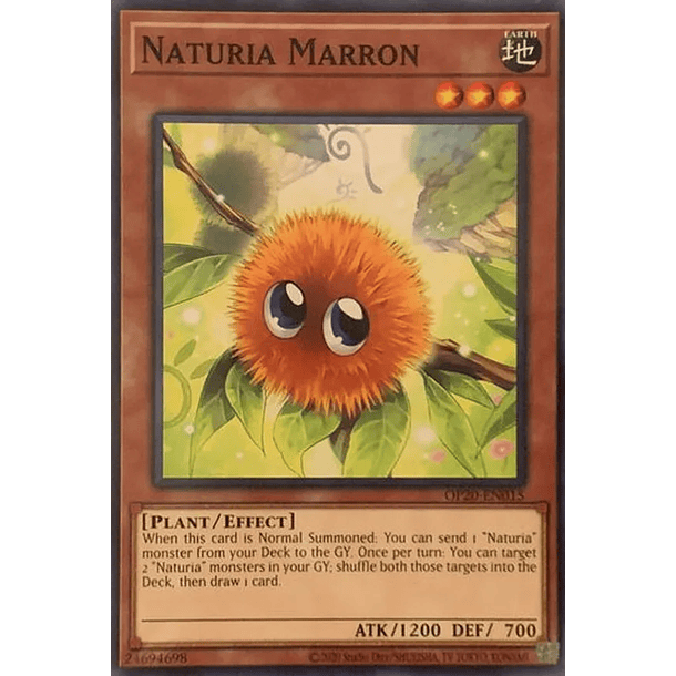 Naturia Marron - OP20-EN015 - Common 