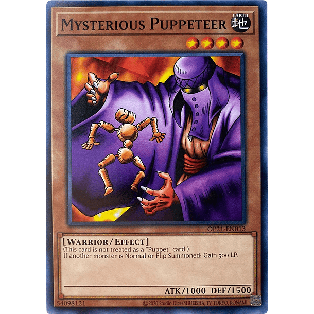 Mysterious Puppeteer - OP21-EN013 - Common 