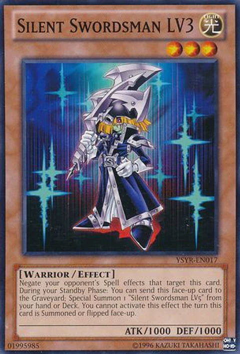Silent Swordsman LV3 - YSYR-EN017 - Common