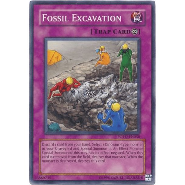 Fossil Excavation - POTD-EN058 - Common