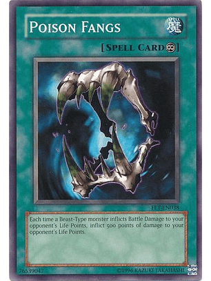 Poison Fangs - FET-EN038 - Common