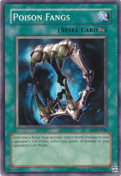 Poison Fangs - FET-EN038 - Common