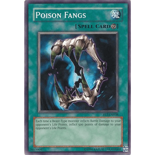 Poison Fangs - FET-EN038 - Common