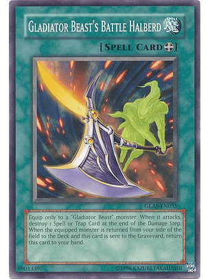 Gladiator Beast's Battle Halberd - GLAS-EN055 - Common