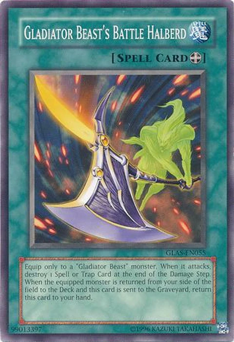 Gladiator Beast's Battle Halberd - GLAS-EN055 - Common