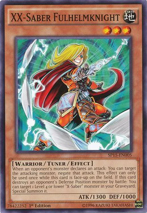 XX-Saber Fulhelmknight - SP15-EN005 - Common