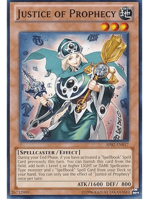 Justice of Prophecy - AP02-EN017 - Common (español)