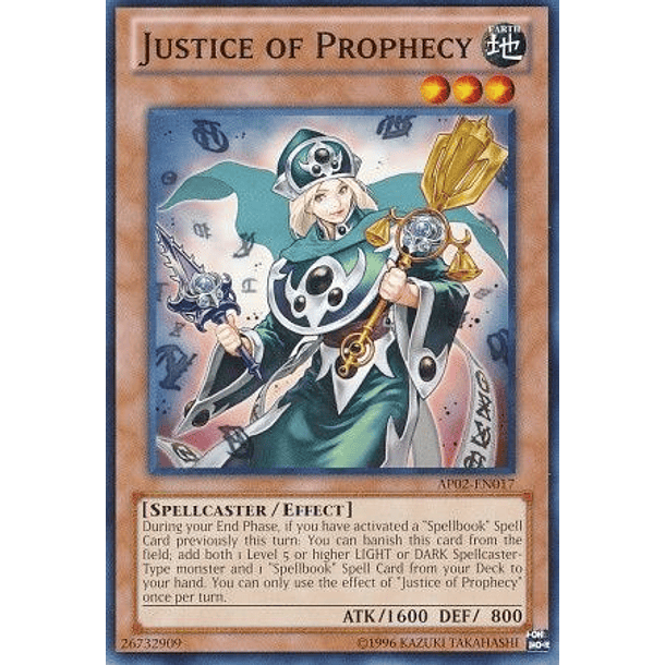 Justice of Prophecy - AP02-EN017 - Common (español)