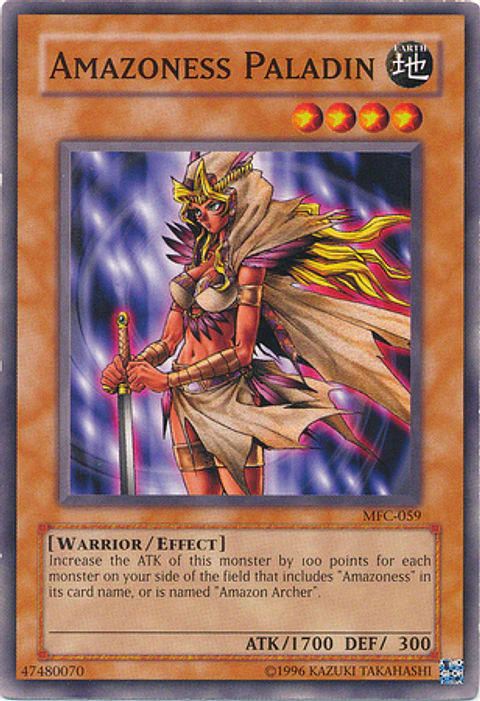 Amazoness Paladin - MFC-059 - Common