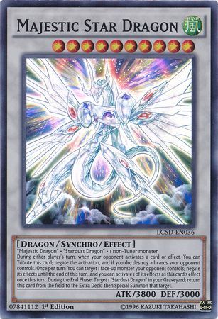 Majestic Star Dragon - LC5D-EN036 - Super Rare  1