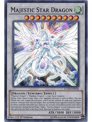 Majestic Star Dragon - LC5D-EN036 - Super Rare 