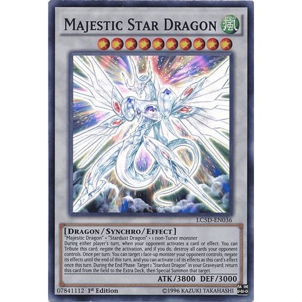 Majestic Star Dragon - LC5D-EN036 - Super Rare 