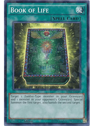 Book of Life - BP03-EN145 - Shatterfoil Rare (jugado)