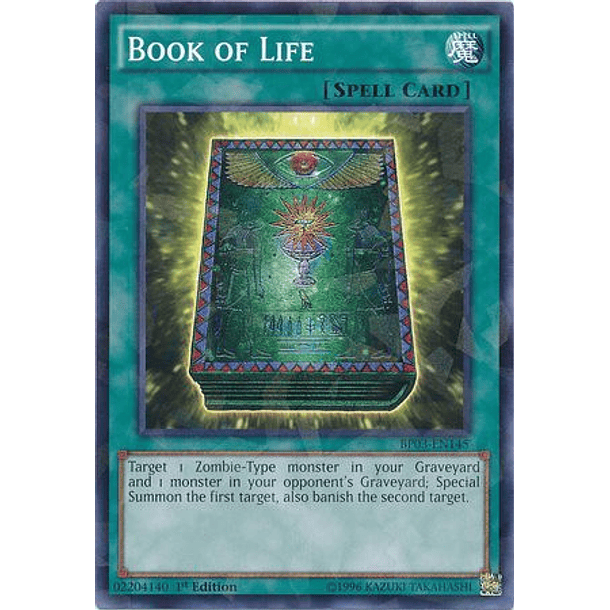 Book of Life - BP03-EN145 - Shatterfoil Rare (jugado)