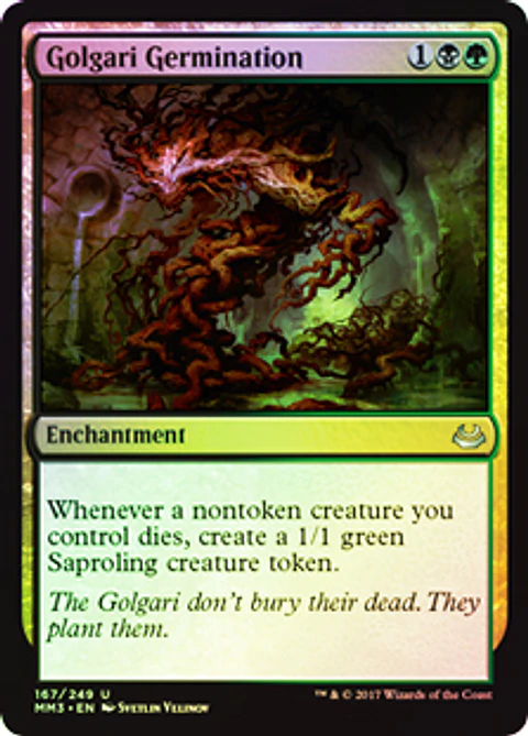 Golgari Germination - MM17 - U ★