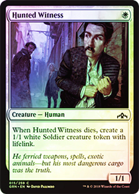Hunted Witness - GRN - C ★