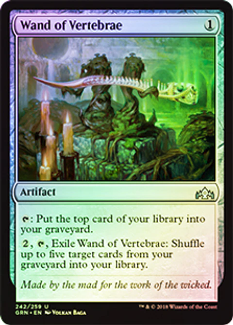 Wand of Vertebrae - GRN - U ★