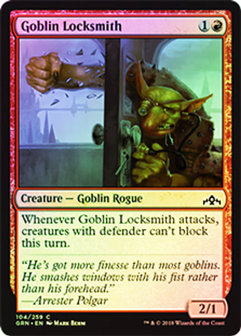Goblin Locksmith - GRN - C ★