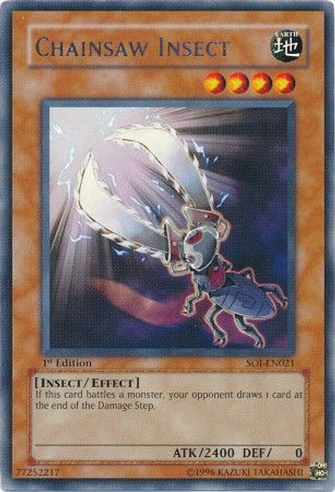 Chainsaw Insect - SOI-EN021 - Rare 