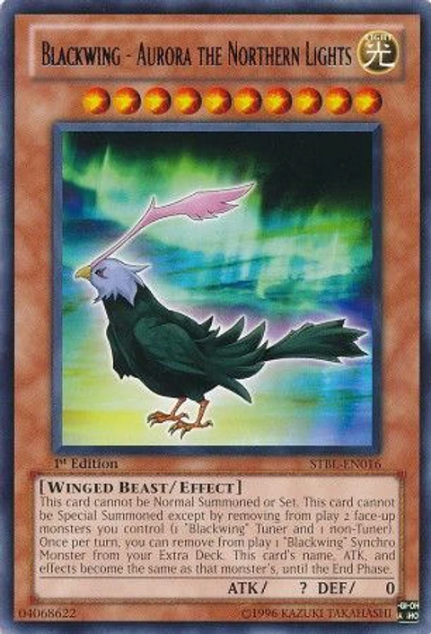 Blackwing - Aurora the Northern Lights - STBL-EN016 - Rare (español)