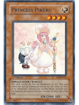 Princess Pikeru - SOI-EN027 - Rare