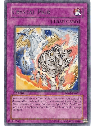 Crystal Pair - DP07-EN025 - Rare 
