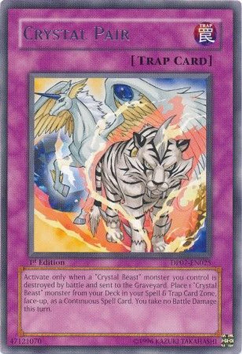 Crystal Pair - DP07-EN025 - Rare 