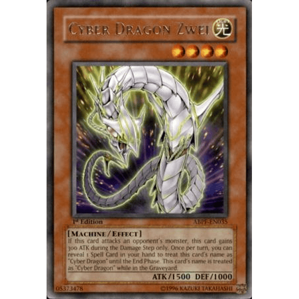 Cyber Dragon Zwei - ABPF-EN035 - Rare