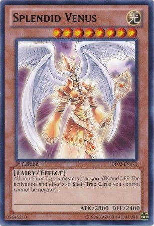 Splendid Venus - BP02-EN070 - Rare  1
