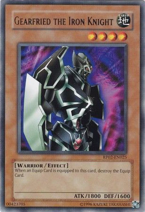 Gearfried the Iron Knight - RP02-EN025 - Rare