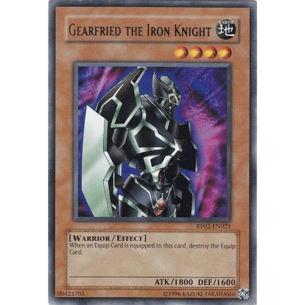 Gearfried the Iron Knight - RP02-EN025 - Rare