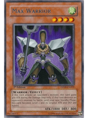 Max Warrior - DP09-EN009 - Rare