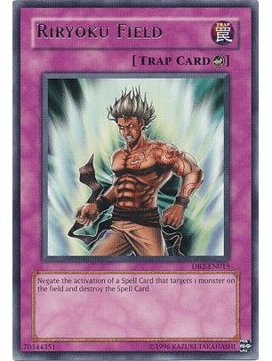 Riryoku Field - DB2-EN015 - Rare