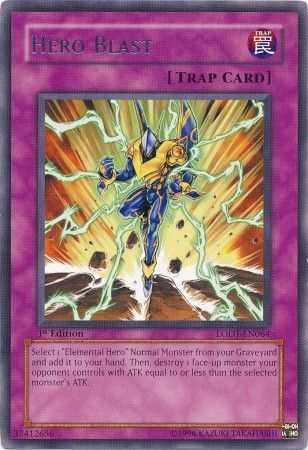 Hero Blast - LODT-EN064 - Rare (aleman) 1