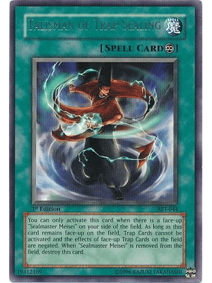 Talisman of Trap Sealing - AST-044 - Rare