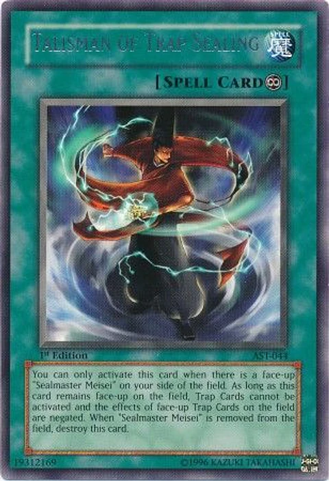 Talisman of Trap Sealing - AST-044 - Rare