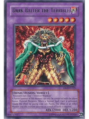 Dark Balter the Terrible - DB2-EN125 - Rare