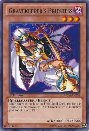 Gravekeeper's Priestess - LCJW-EN258 - Rare 1