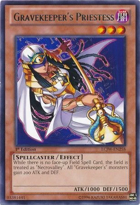 Gravekeeper's Priestess - LCJW-EN258 - Rare