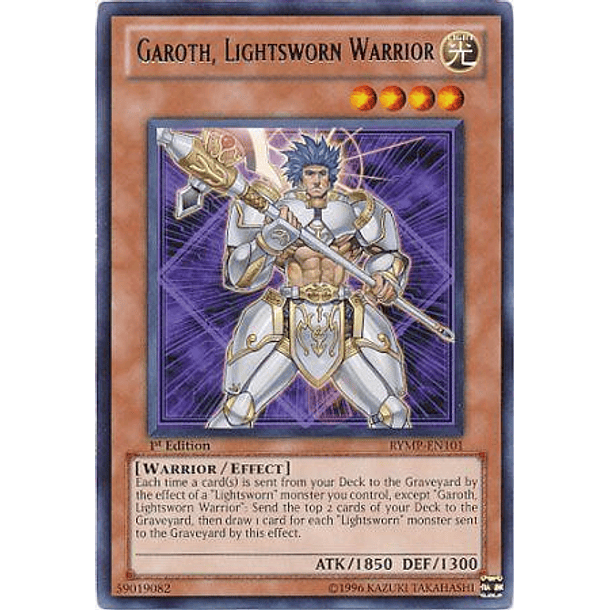 Garoth, Lightsworn Warrior - RYMP-EN101 - Rare 