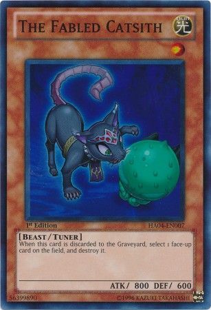 The Fabled Catsith - HA04-EN007 - Super Rare 1