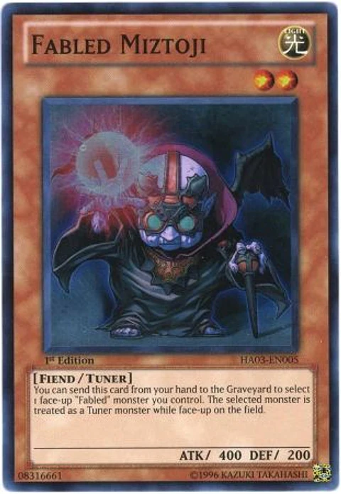 Fabled Miztoji - HA03-EN005 - Super Rare 