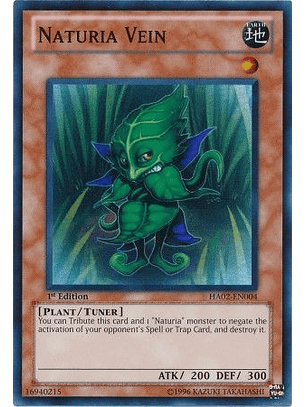 Naturia Vein - HA02-EN004 - Super Rare 