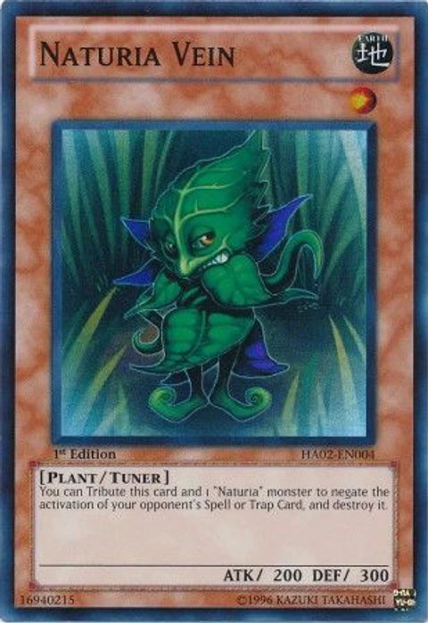 Naturia Vein - HA02-EN004 - Super Rare 