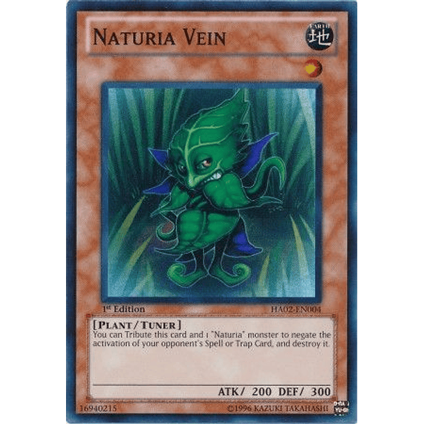 Naturia Vein - HA02-EN004 - Super Rare 