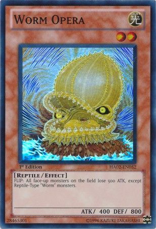 Worm Opera - HA02-EN052 - Super Rare 1