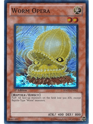 Worm Opera - HA02-EN052 - Super Rare