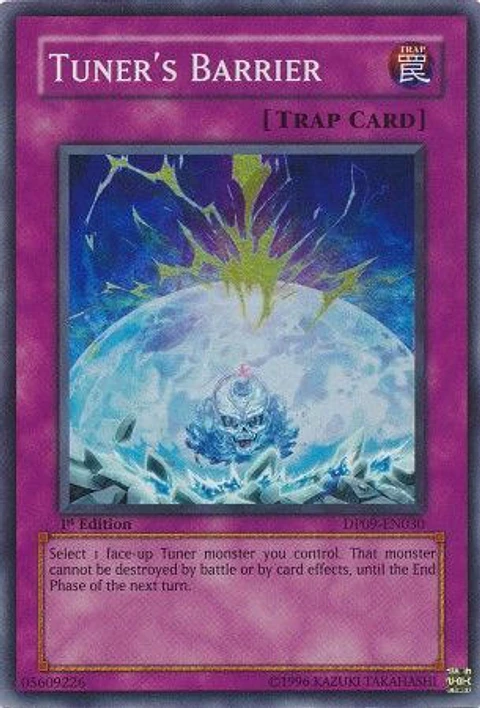 Tuner's Barrier - DP09-EN030 - Super Rare 