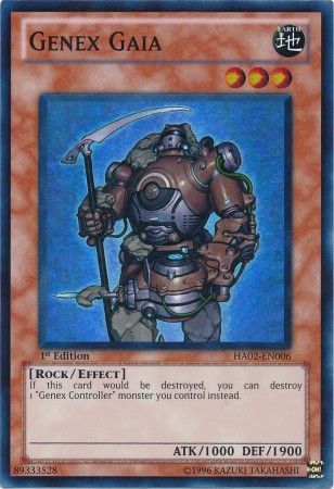 Genex Gaia - HA02-EN006 - Super Rare 1