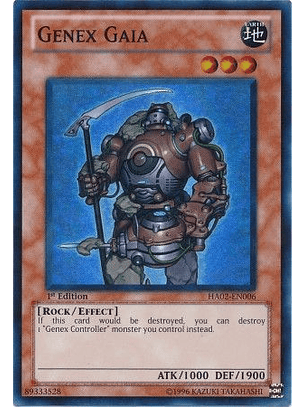 Genex Gaia - HA02-EN006 - Super Rare